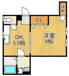 永野ビル【2階】の間取り