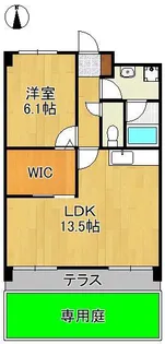 ライオンズマンション青山第3【1階】の間取り