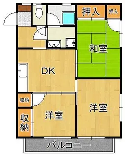 KASAGI Ⅰ【3階】の間取り