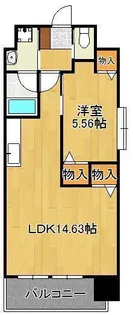 グランドツイン黒崎【11階】の間取り