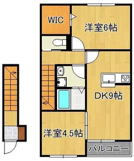 サンハイム浜町Ⅱ【2階】の間取り