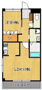 リリーガーデン【2階】の間取り