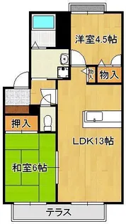 タイムⅢ【1階】の間取り