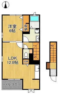 リーミレエジュ 黒崎【2階】の間取り