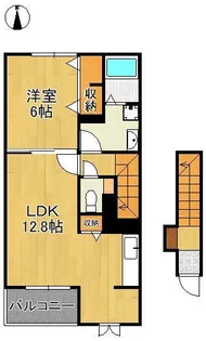 リーミレエジュ 黒崎【2階】の間取り