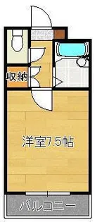 PLEAST西川頭A棟【2階】の間取り