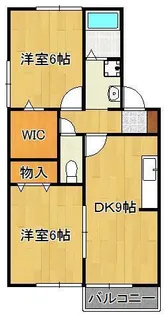 グリーンヒルズ宮前【1階】の間取り