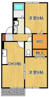 グリーンヒルズ宮前【2階】の間取り