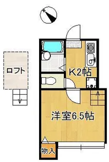 パンシオン森下 B棟【1階】の間取り