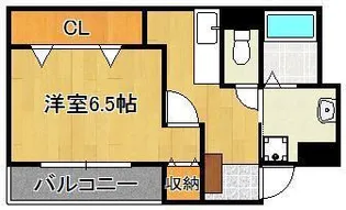 カサブランカ【2階】の間取り