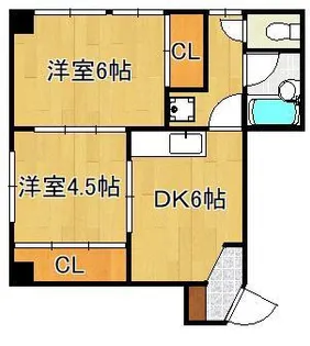 MOOビル【2階】の間取り