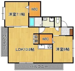 ダ・ヴィンチ【13階】の間取り