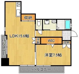 ダ・ヴィンチ【7階】の間取り