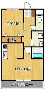 MonteLibro南八千代【2階】の間取り