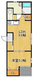 REVEメゾン九州病院前【1階】の間取り