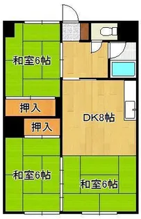 ダルマックスビル【2階】の間取り