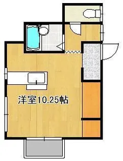 路地裏のVilla【1階】の間取り
