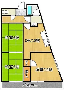 原口ビル【3階】の間取り