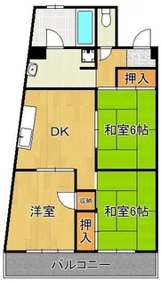 原口ビル【3階】の間取り