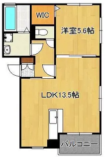 メゾン エパヌイ【1階】の間取り