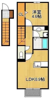 グレーシア南八千代【2階】の間取り