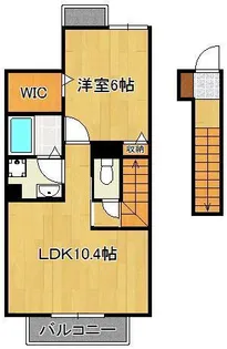 サンヒルズ黒崎駅【2階】の間取り