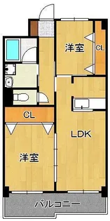 童子丸第10晴和ビル【2階】の間取り