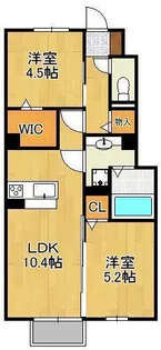 セジュール原町Ⅵ【1階】の間取り