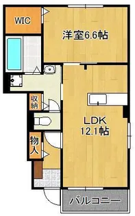 ホワイトハウス壱番館【1階】の間取り