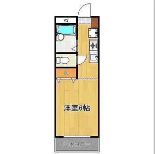 ケントクレール黒崎 210号室【2階】の間取り