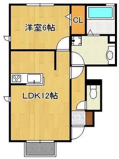 ユニフレックス光【1階】の間取り