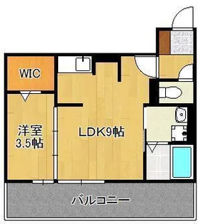 モアプラス東鳴水【3階】の間取り