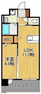 アースコートY`sシティ西神原【6階】の間取り
