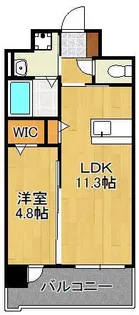 アースコートY`sシティ西神原【7階】の間取り