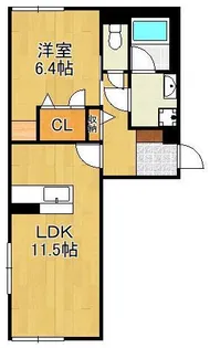 casa hotei【1階】の間取り