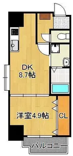 ラグーナ黒崎【3階】の間取り