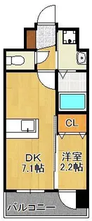YSP八幡【2階】の間取り