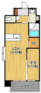 ウィングス西神原【4階】の間取り