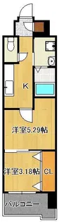ギャラン鷹の巣【3階】の間取り