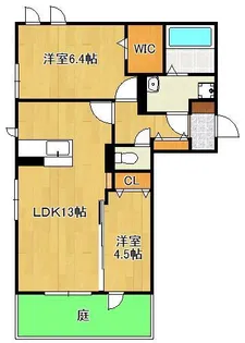 ウェスタ青山【1階】の間取り