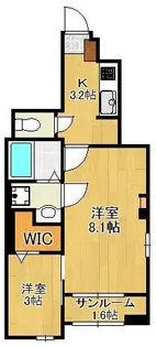 コンフォート・F【1階】の間取り