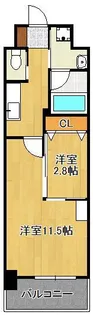 コンダクトレジデンスDaizen【7階】の間取り