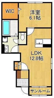 アス・テラスⅢ【1階】の間取り