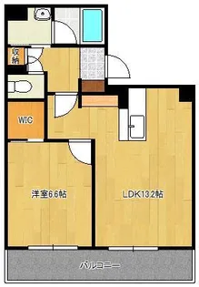 シャーメゾン優蒼【2階】の間取り
