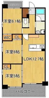 コンダクトレジデンスANO【8階】の間取り