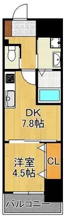 シュライン恵比寿タワーレジデンス【8階】の間取り