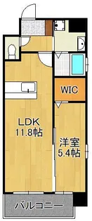 Muu.黒崎【6階】の間取り