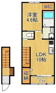 OLIVEⅡ【2階】の間取り