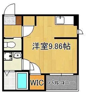 BRAVE BASE 陣原東【1階】の間取り