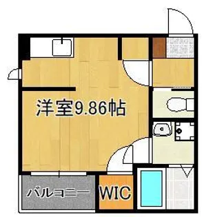 BRAVE BASE 陣原東【3階】の間取り